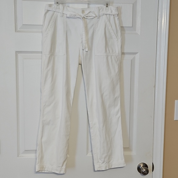 Lucky Brand Pants - Lucky Brand White Drawstring Chinos